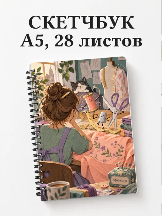 Скетчбук Юмор швей