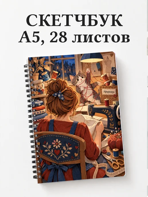 Скетчбук Юмор швей