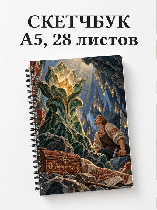 Скетчбук Каменный цветок