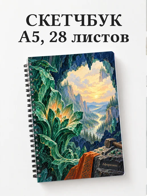 Скетчбук Каменный цветок