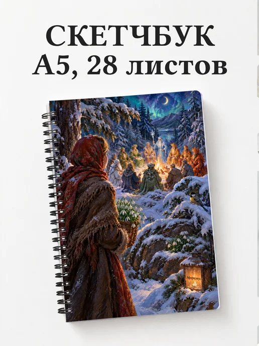 Скетчбук Двенадцать месяцев