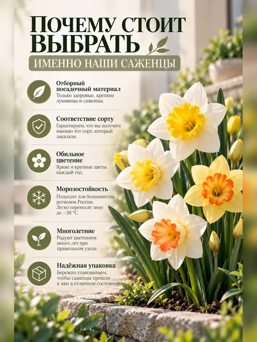 Нарцисс луковицы многолетние, белый, фото 3