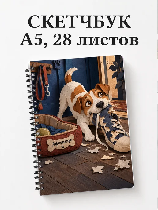 Скетчбук Юмор собачников