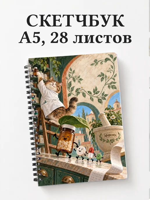 Скетчбук Юмор аптечных работников